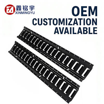 Buon prezzo Heavy-Duty Steel E Track Rail with 30 E-track Anchor Slots and 2000 lbs Load Capacity for Secure Cargo Transport in linea