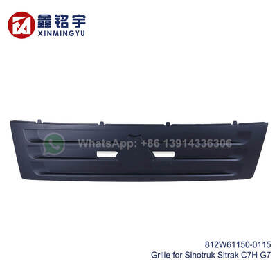 Buon prezzo 812W61150-0115 High-Strength Engineering Plastic Front Grille Radiator Mask for Sinotruk SITRAK C7H G7H Truck - Corrosion and Impact Resistant in linea